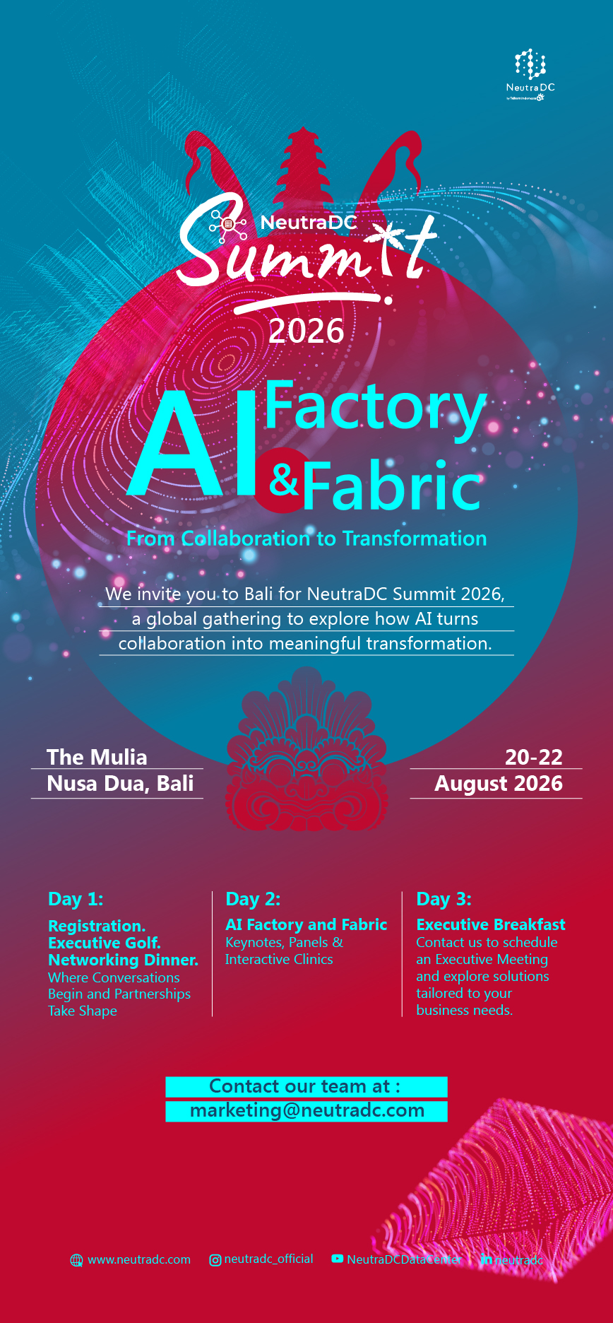 NeutraDC Summit Banner